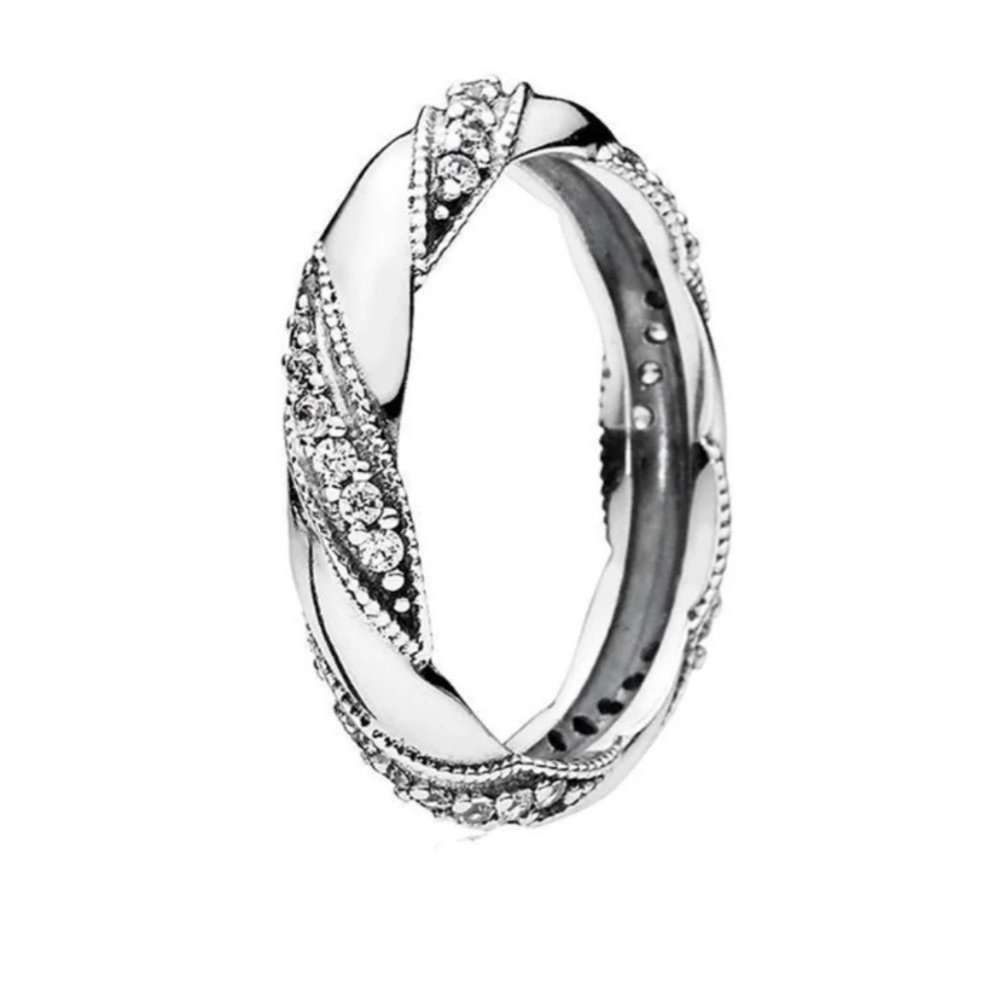 PANDORA Ring Size 5, 7, 7.5, 9 Silver NEW